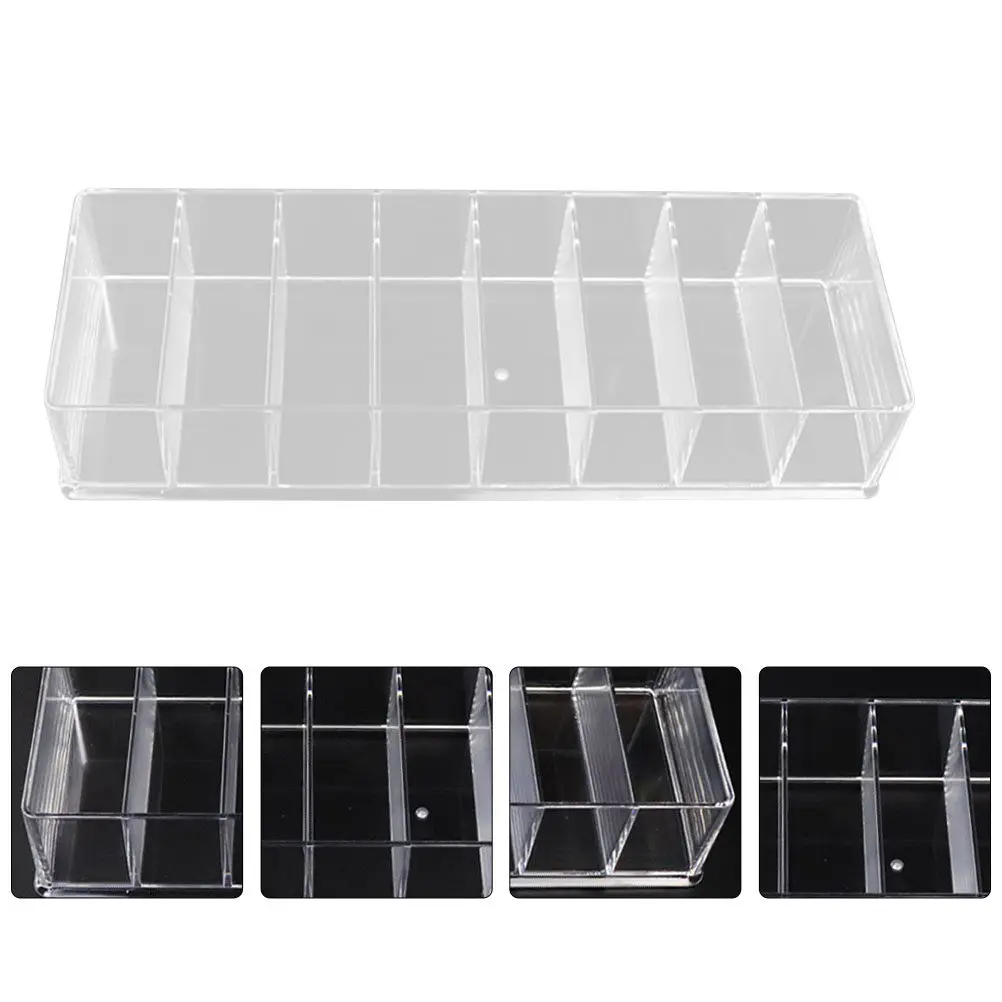 1Pcs Long-Lasting Electric Clipper Comb Box Premium Material Multi-Slot Hairdressing Tool Storage Container for Barber Shop Home