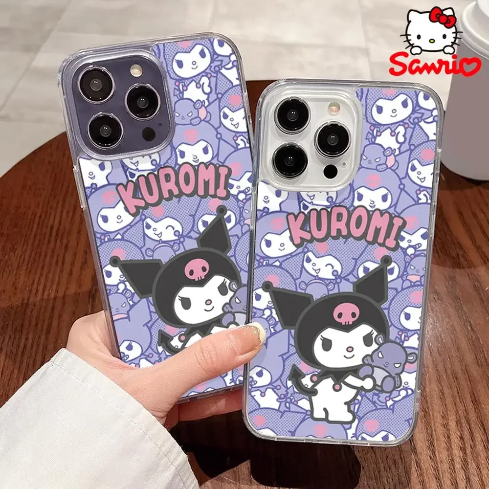Sanrio Kt Iphone 13 Case Iphone 16/15/14/13/12/11/x/xs/xs Max/pro Max Woman Phone Case Hello Kitty Cute Accessory Brithday Gift