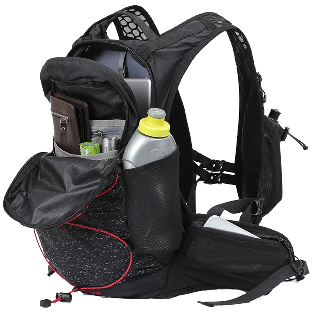 INOXTO-Sac à dos de vélo étanche et respirant pour hommes et femmes, sac à eau de vélo, casque de vélo, le plus récent, 15L