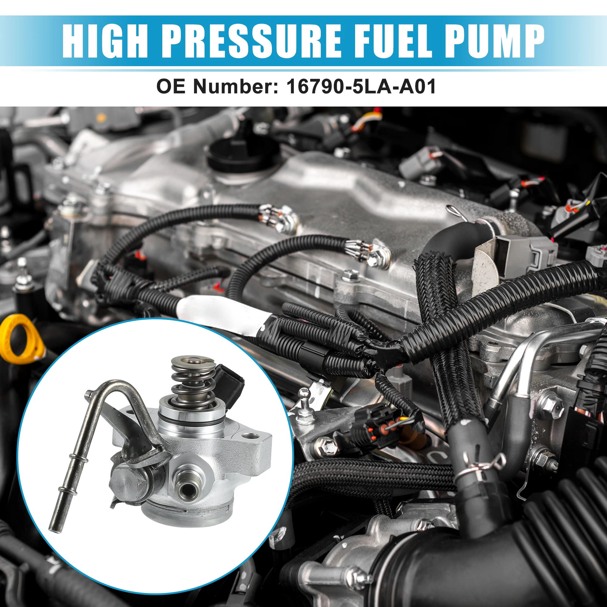 UXCELL استبدال مضخة وقود السيارة لهوندا أكورد 2015-2017 رقم 16790-5LA-A01