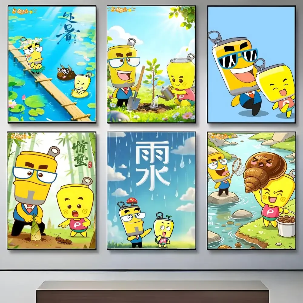 Anime H-HappyS FuziS Poster Iconic Poster Wall Art Print Poster Decorative Mural Home Decor Gift Unframed