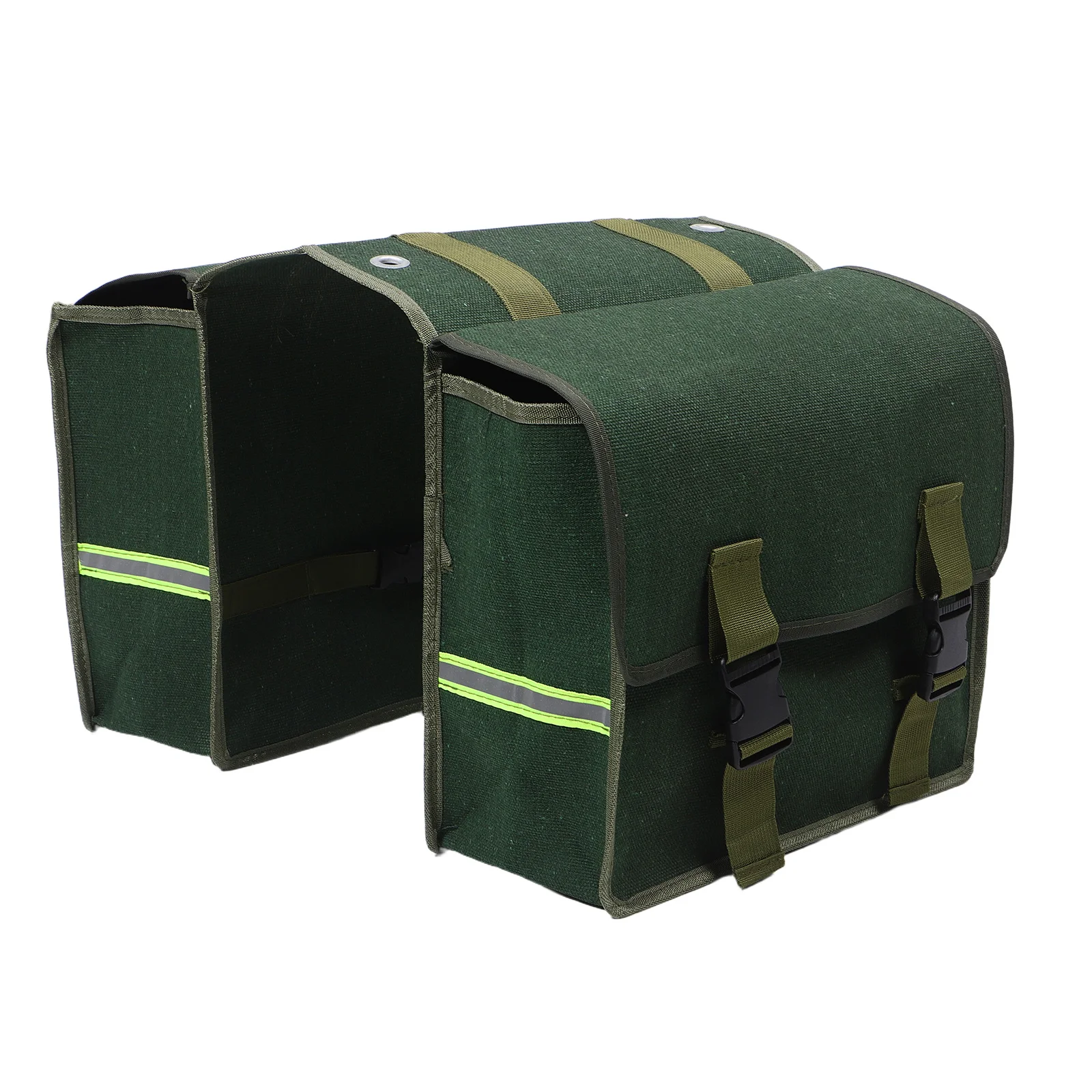 الرجعية مستوحاة دراجة نارية السرج حقيبة قماش سعة كبيرة العديلات الجانب كيس التخزين لركوب الدراجة بجولة أداة #1