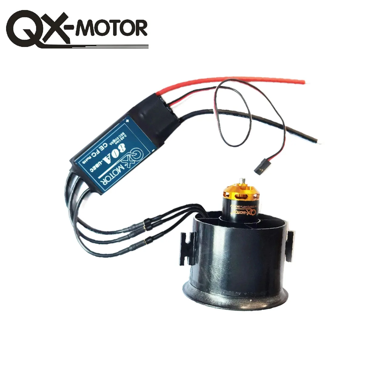 QX-MOTOR Borstelloze Esc 20a 30a 40a 50a Elektronische Snelheidsregelaar 5V/2a 5V/5a Bec Voor Rc Afstandsbediening Vliegtuigen Speelgoed