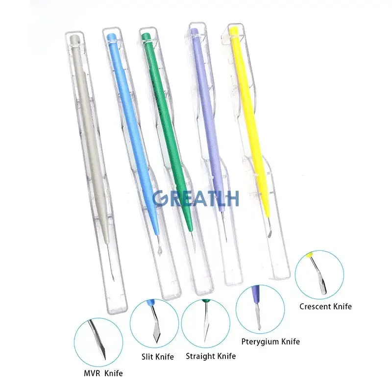 Ophthalmic Hospital Disposable Blades Surgical Slit Knife Ophthalmic Instruments Eye Beauty Tools