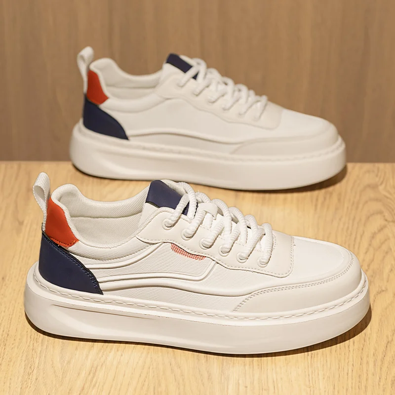 

2025 Spring New Rubber-Plastic Sole Casual Board Sneakers for Outdoor Sports - Comfortable, Soft, Slip-Resistant, Durable, and T