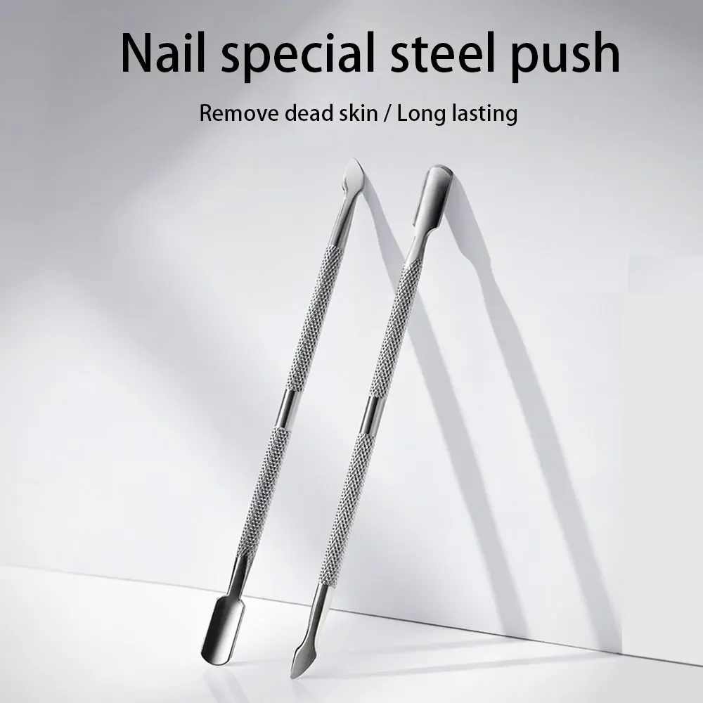 

Nail Tools Cuticle Pusher Stainless Steel Dead Skin Cuticle Remover Manicure Cleaner Care Manicure Tools Repousse Cuticule