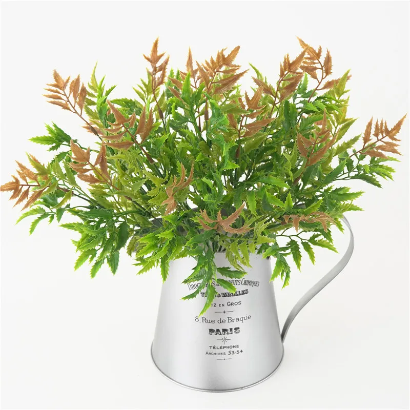1pcs water grass Eucalyptus Plastic Artificial Plants Green Grass plastic flower Plant Wedding Home Decoration Table Decors