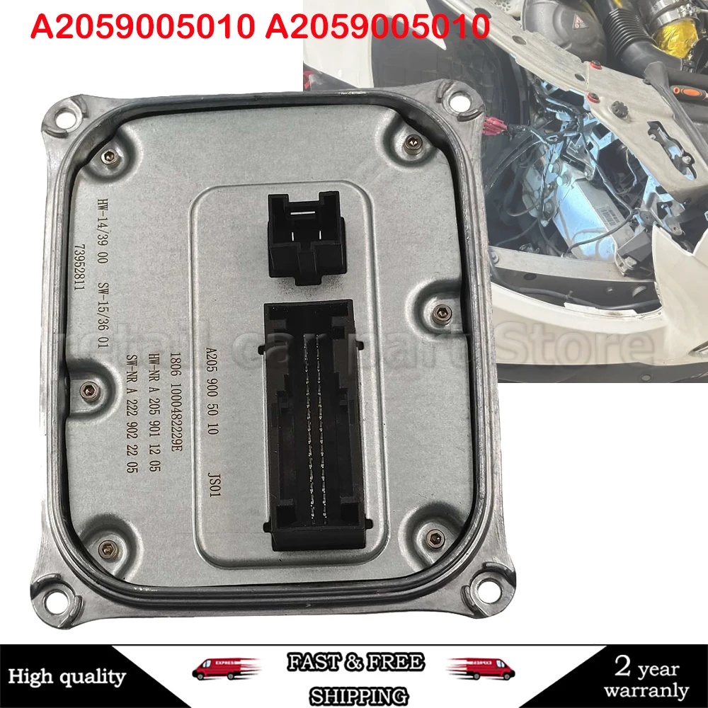 

A2059005010 NEW OEM Xenon Ballast Headlight Control Unit Module For Ben(z) C Class W205 C205 2015-2017