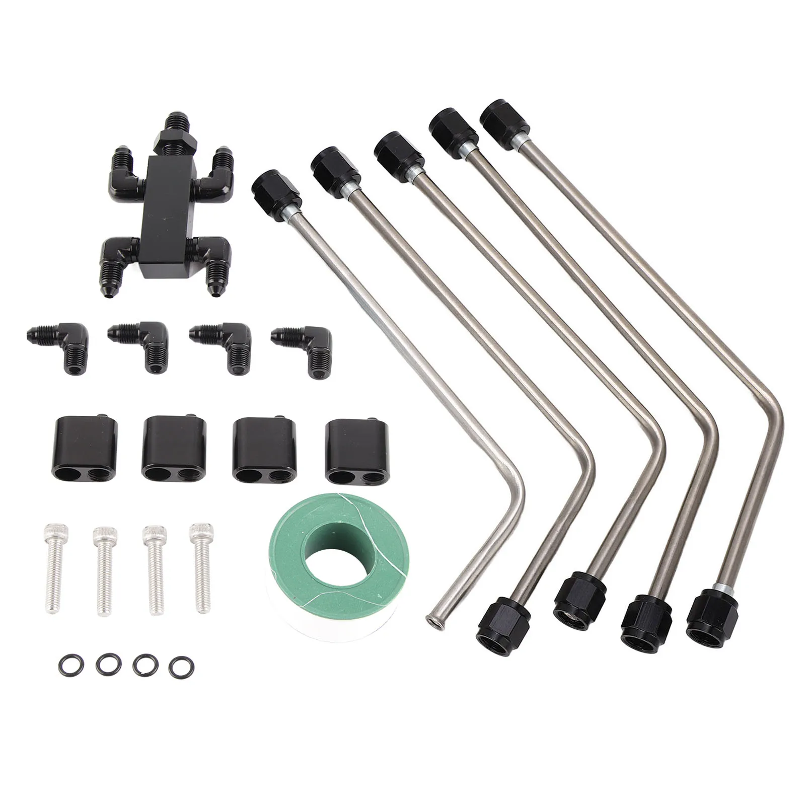 Complete Coolant Crossover Steam Vent Kit Stainless Steel for LS1 LS2 LS3 LS6 LS7 LSX Engines Coolant Crossover Kit