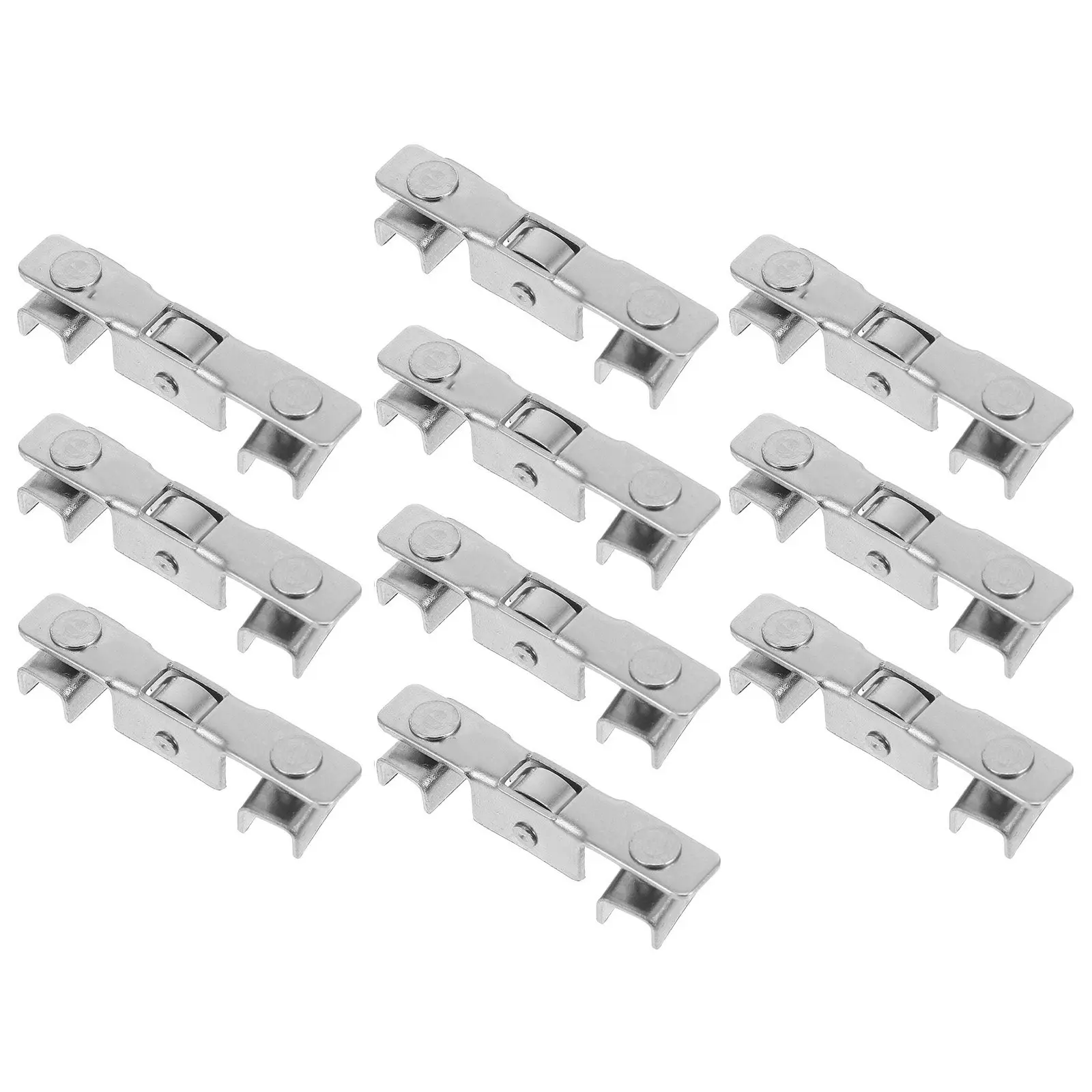 10Pcs Sliding Door Roller Set Metal Smooth Silent Operation Replacement Wheels for Glass Patio Closet Shower Door Track Hardware