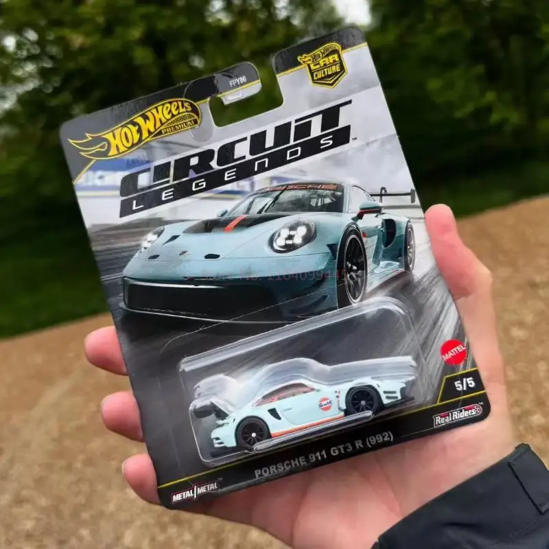 حافظة أصلية Hot Wheelsferrari 499P رقم 0 عناصر مخفية Track Legend Car Culture Series 2025 K (Mix 5) Premium 1:64 Die-Cast #5