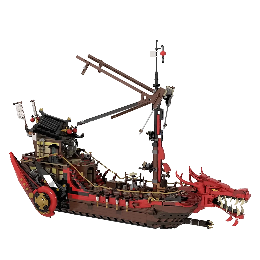 

UCS Destiny's Bounty Instructions Building Blocks The Ship of Destiny Flying Bounty Boat Bricks Toy Birthday And Christmas Gift