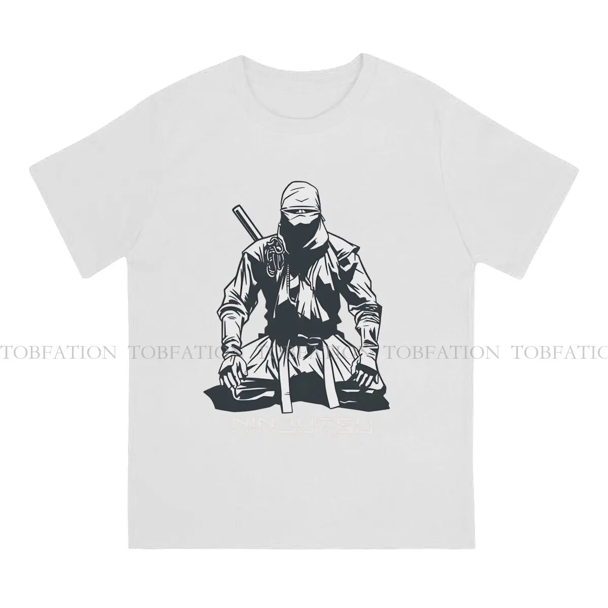 Ninja Ninjutsu 100% Cotton TShirts Ninja Japanese Ninjutsu Assassin Personalize Men's T Shirt Funny Clothing Size S-6XL