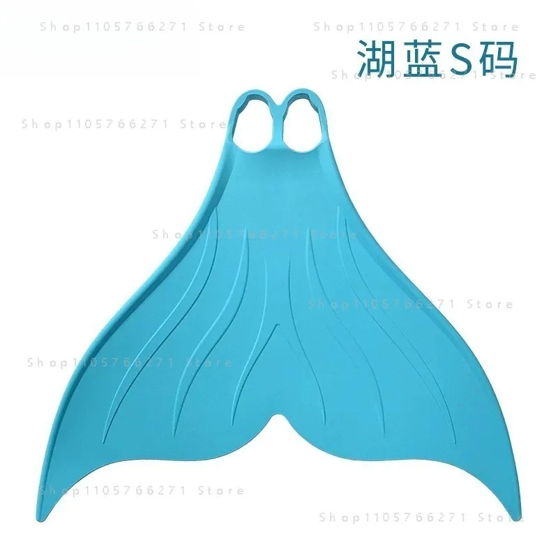 Fins Soft Silicone Aquarium Diving Swimming Training Photo Free Diving Single Webbed Equipment