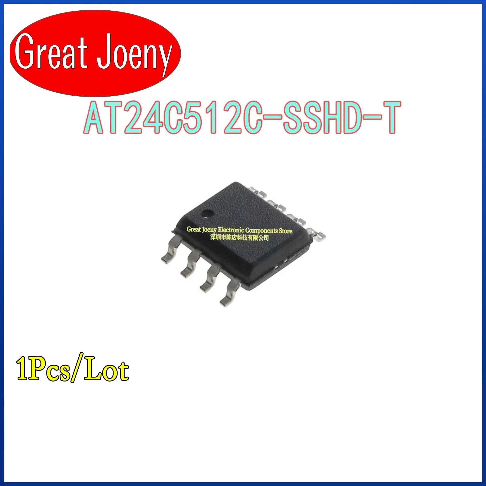 

100% New Original 2FCD 2FC AT24C512C AT24C512C-SSHD-T AT24C512C-SSHD SOP-8 Chipset Bulk Best Price
