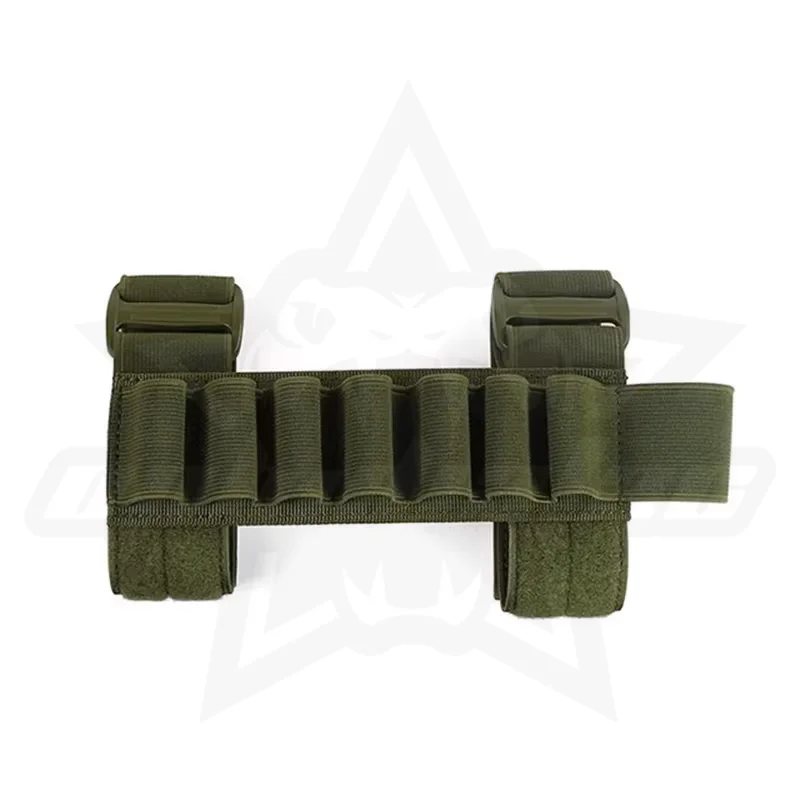 OPHIDIAN Hunting Shotgun Buttstock Holsters 7 Round Mag Ammo Pouches Bag Molle Bullet Rifle Hunting Accessories Outdoor Magazine