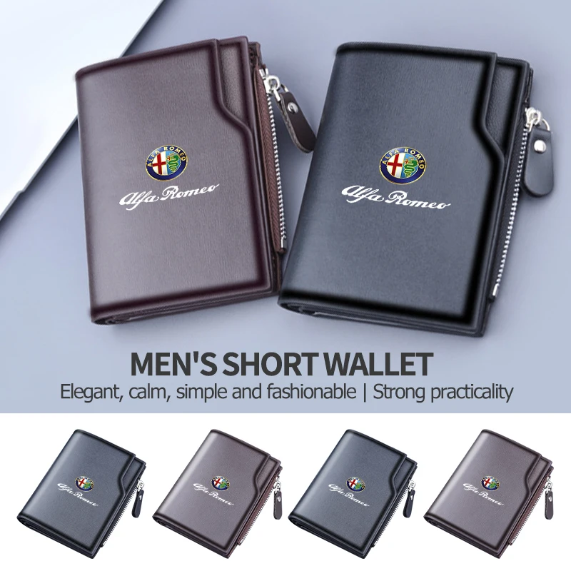 

2026 популярная автомобильная наклейка, кошелек, держатели для монет, зажим для кредитных карт, защитный чехол для Alfa Romeo 159 Giulietta Giulia 147 Mito 156