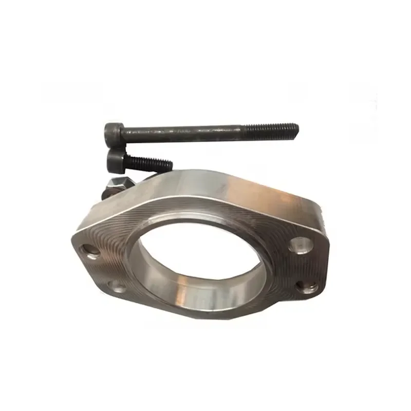 CNC Precision Machining Billet Aluminum Starter Adapter Plate for Transmission
