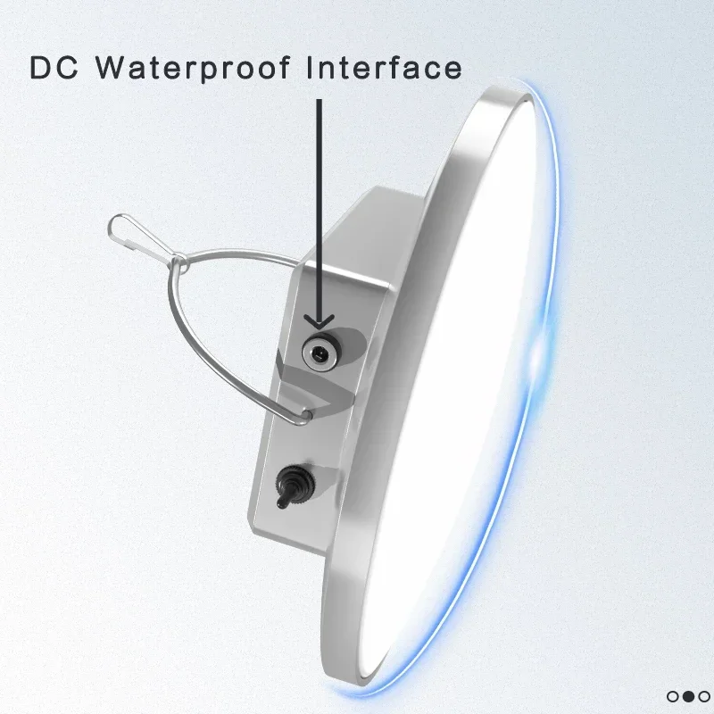 Imagem -05 - Lâmpada Solar Led Ultra Brilhante Corpo da Lâmpada Seencast-alumínio Resistente a Altas Temperaturas Ip66 Vida Impermeável Bateria Lfp 6000mah