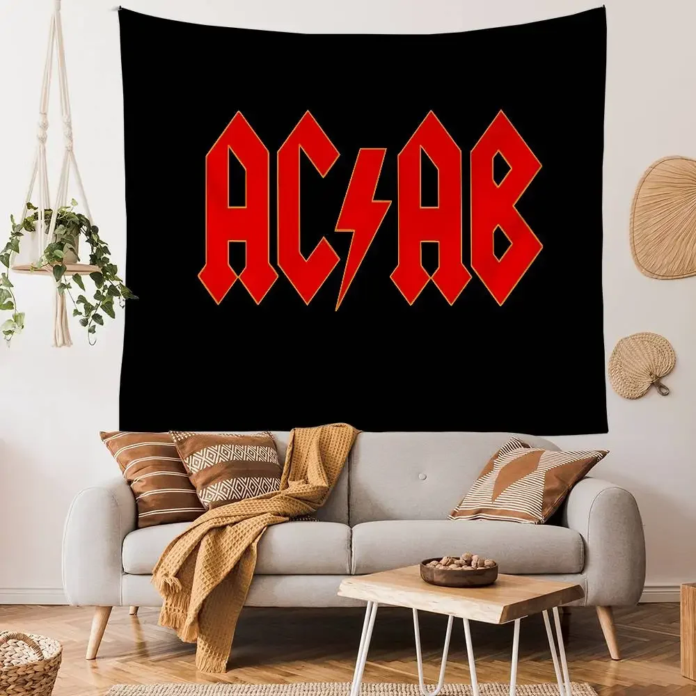A-AcabS U-Ultras мультяшный гобелен, настенное украшение, домашний декор