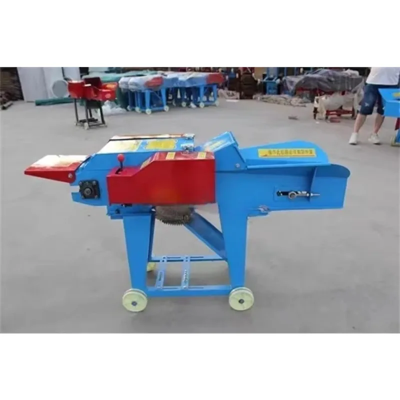 Straw Crusher Machine - Grass Shredder & Poultry Feed Maker for Small-Scale Farm Daily Use