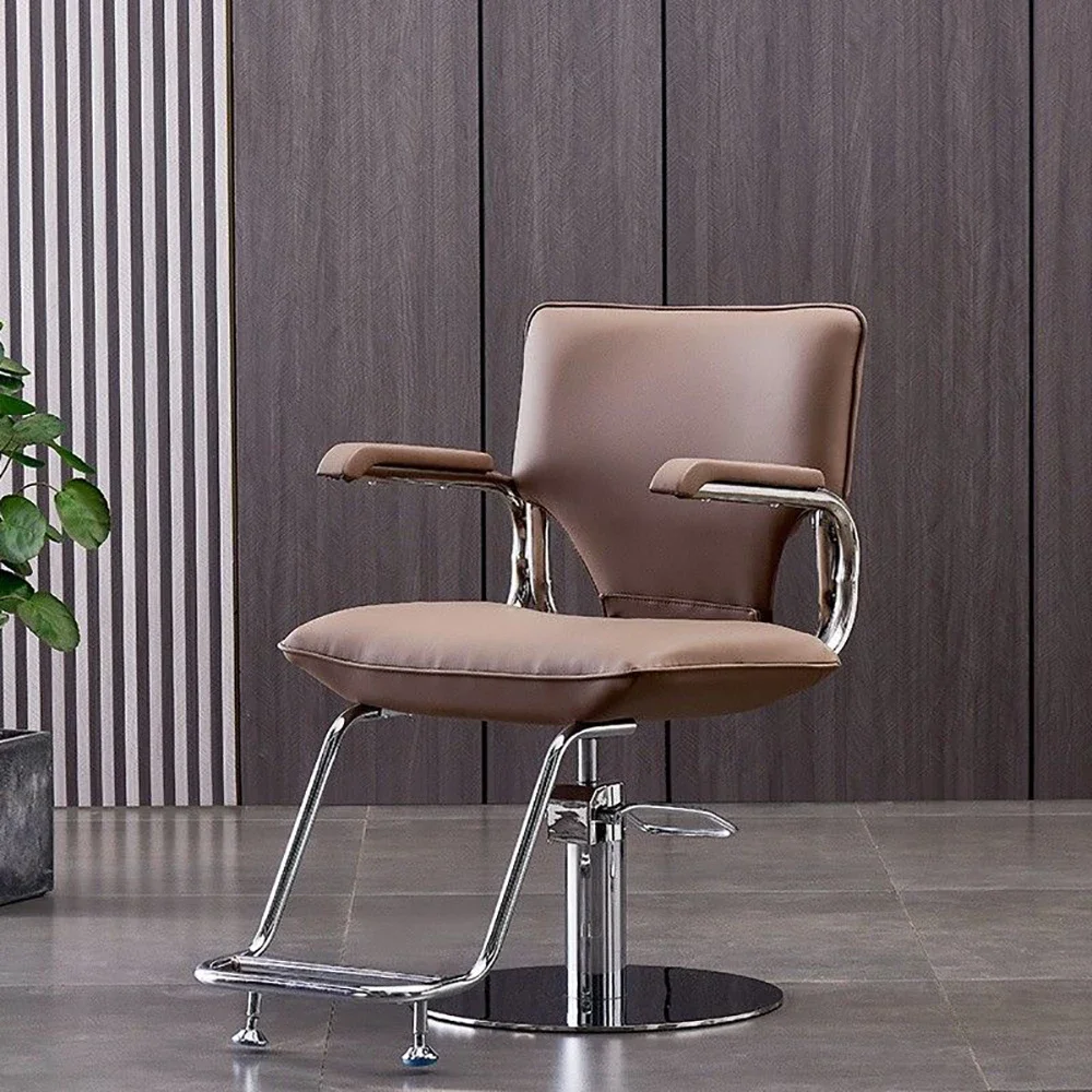 

Trendy Nordic Barber Chair Modern Fashion Personalized Simple Hairdresser Chair Ergonomic Salon Kapperstoel Hair Furniture