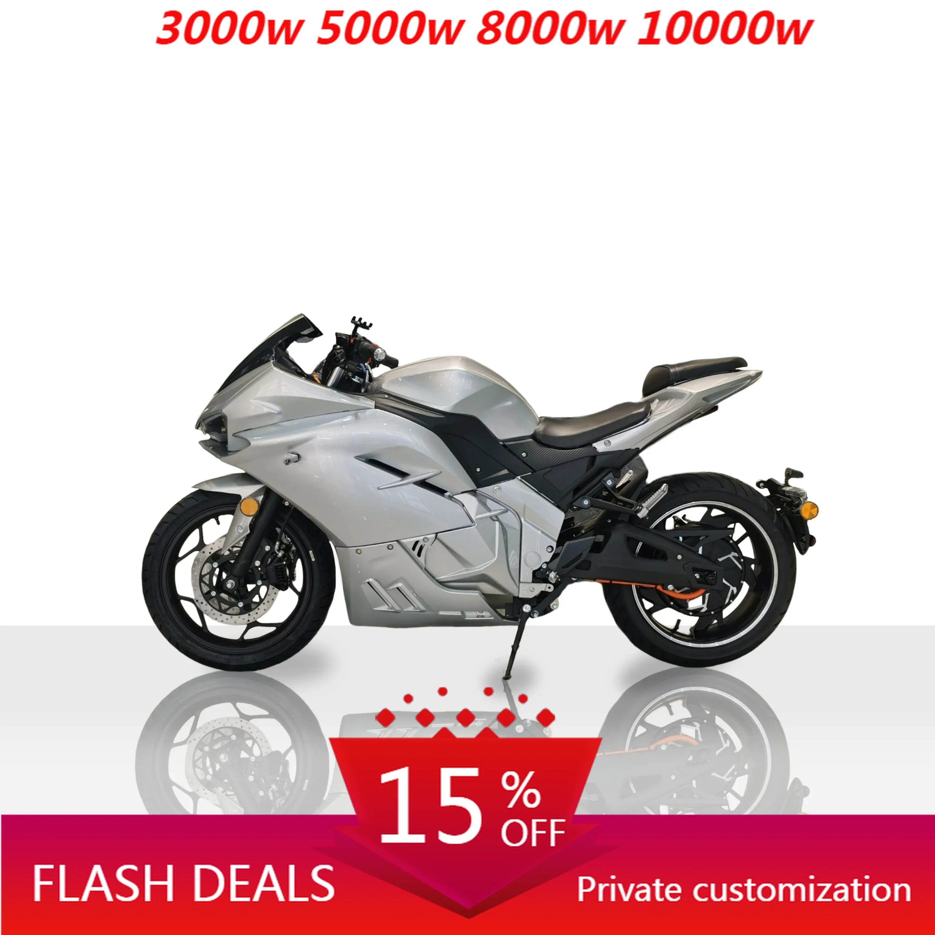 

JUFENG Color Custom Wholesale Price Chopper 10KW Sports Racing Motorcycles With 150km/h For Adults