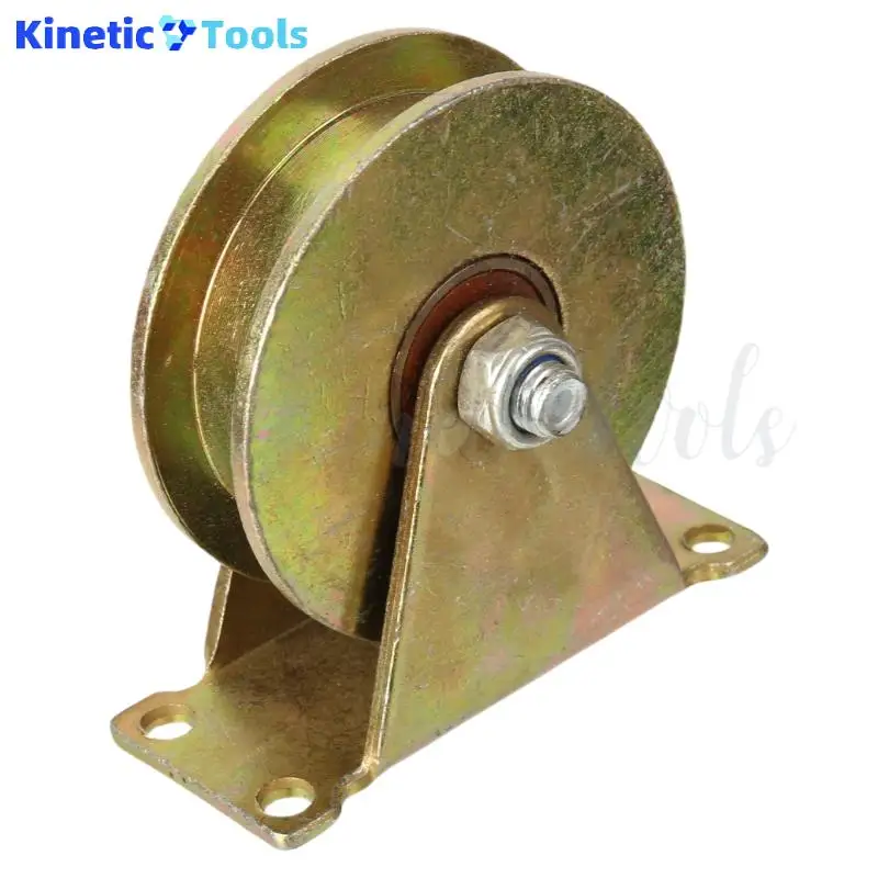 

Heavy Duty Triangle Wheel Pulley: 90MM Diameter, U-Shaped Bearing Groove – Perfect for Movable Door Guide