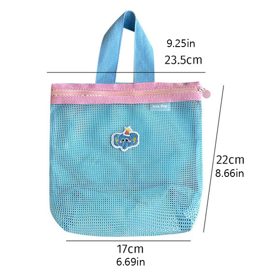 Portable Mesh Storage Bag, Multi-Compartment Design, Transparent and Visible, Suitable for Storing Cosmetics, Lightweight and Practical, a Must-Have for Travel