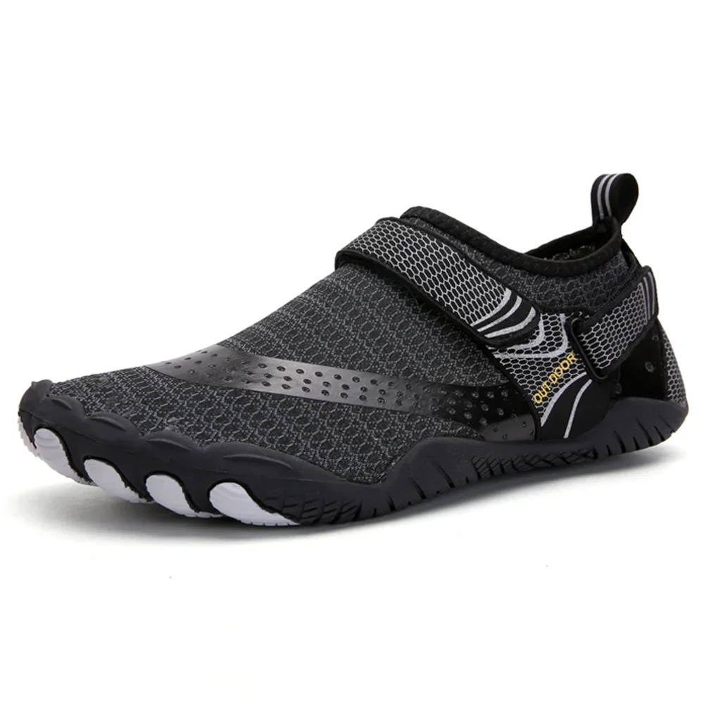 

Men Women Water Shoes Quick Dry Non-Slip Five Finger Shoes Outdoor Wading Swimming Barefoot Aqua Shoes Lightweight Sneakers
