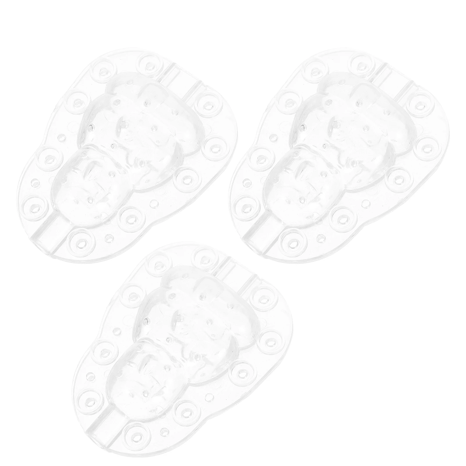

3pcs Transparent Melon Shaping Growing Vegetable Grows Creative Ginseng Mold Reusable Plastic Garden Diy Tool For Family