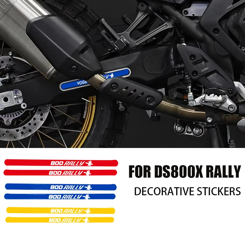Rear Protection Plate Decal For Voge Ds 800X Rally Ds800X Rally Motorcycle Accessories Side Panel Stickers