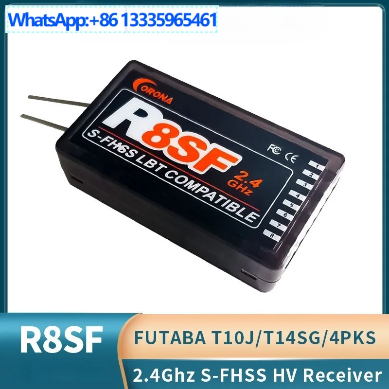 

Sun crown R8SF futabaRC приемник S-fhss2.4G T14SG T18SZ пульт дистанционного управления 4PLS модель самолета