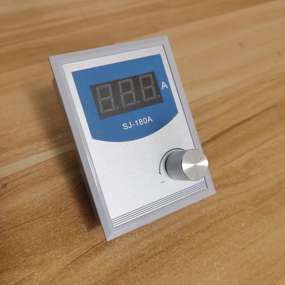 Micro 24V High-precision Manual Tension Controller SJ-180A 24V 0-4A Tension Plate Magnetic Powder Tension Controller