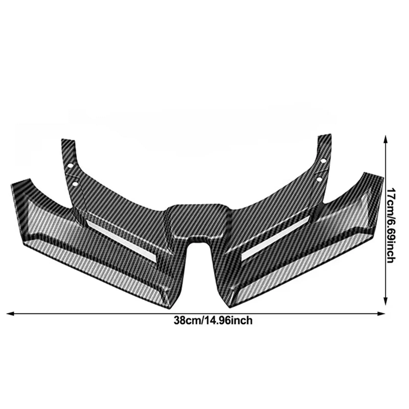 Передний обтекатель мотоцикла, аэродинамическая крышка крыла, удлинитель лобового стекла, нижний обтекатель подбородка для Honda PCX160 2021 2022 2023 2024