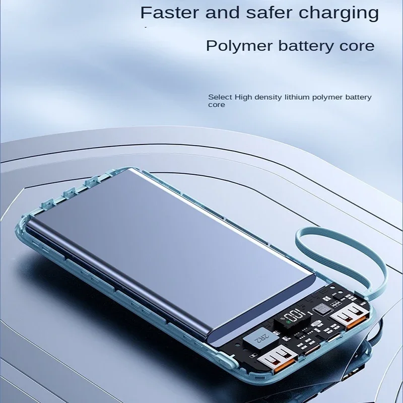 แบตสำรอง PD22.5W แบบพกพา20000mAh ไฟ LED แสดงผลดิจิตอลแบตเตอรี่ภายนอกแล็ปท็อปชาร์จเร็วสำหรับ iPhone Huawei powerbank