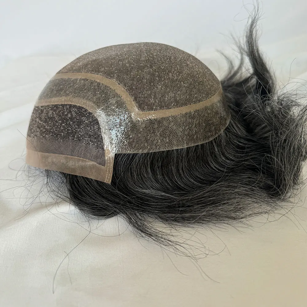 Durable Hair System For Mens Toupee 8