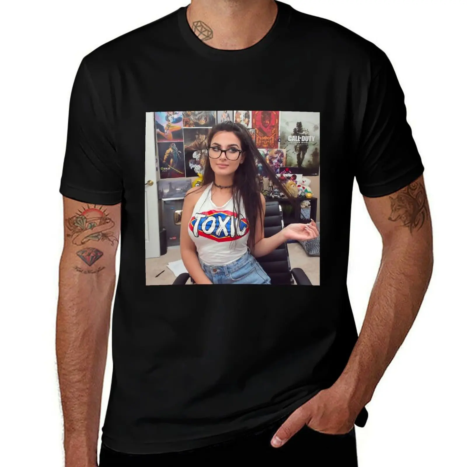 

SSSnperwolf Hoodie T-Shirt t shirt man luxury t shirt man plain T-Shirt