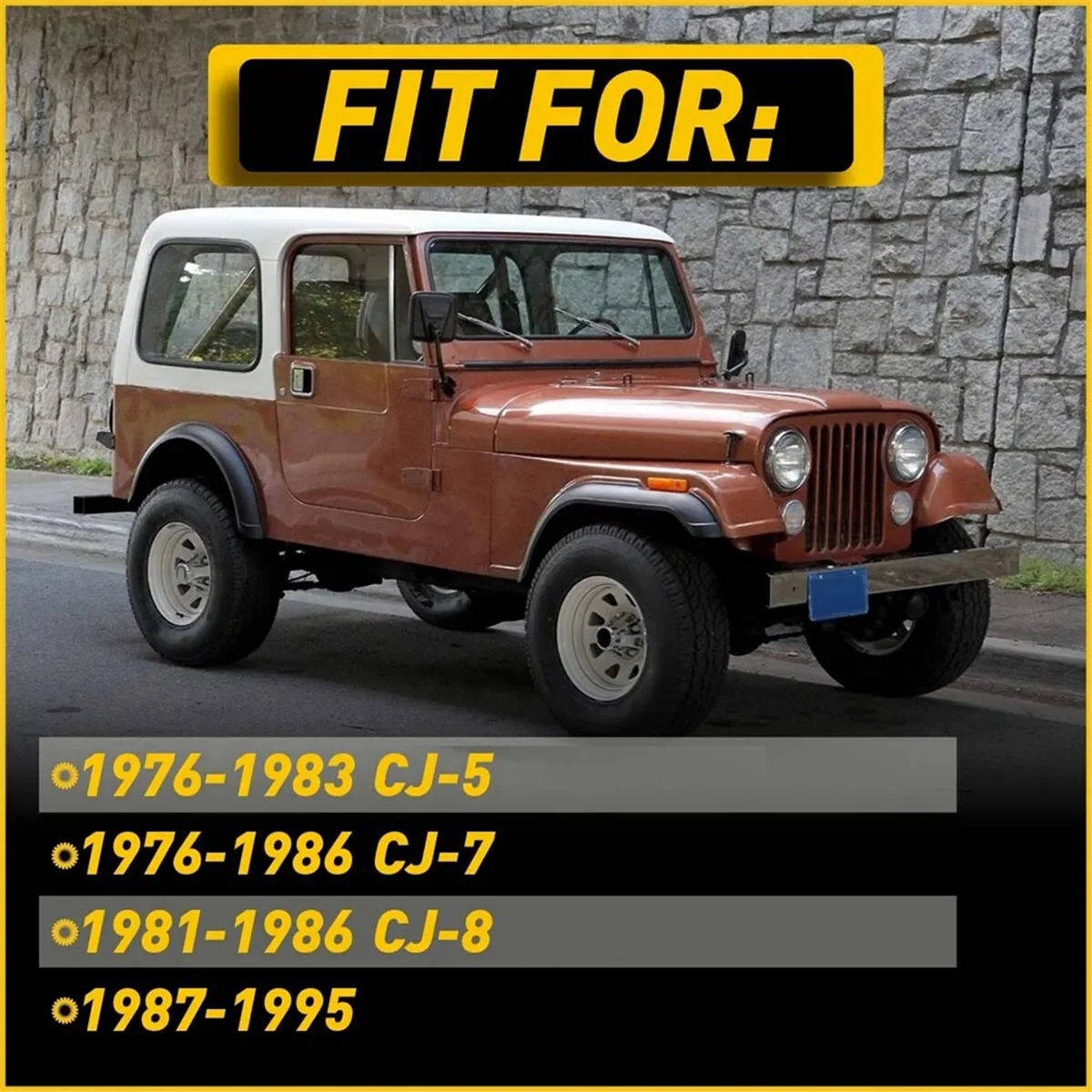 

N29R_2шт ремень для внутренней дверной ручки автомобиля для Jeep CJ5 CJ7 CJ8