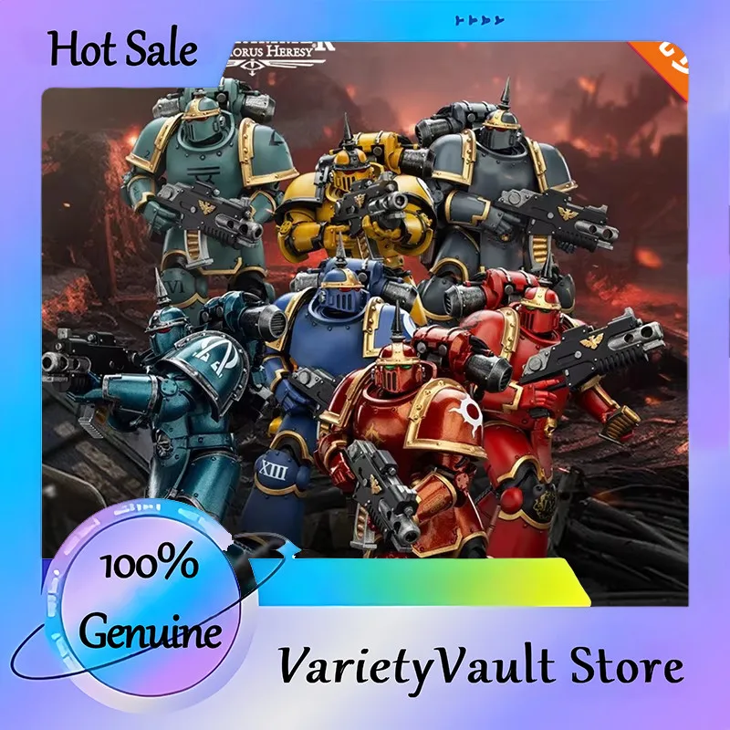 

Joytoy Warhammer 40k Horus Heresy Mkiii Pattern Space Marine 1 18 Scale 7 Pcs Action Figures Model Kit Collectible Toy For Fans