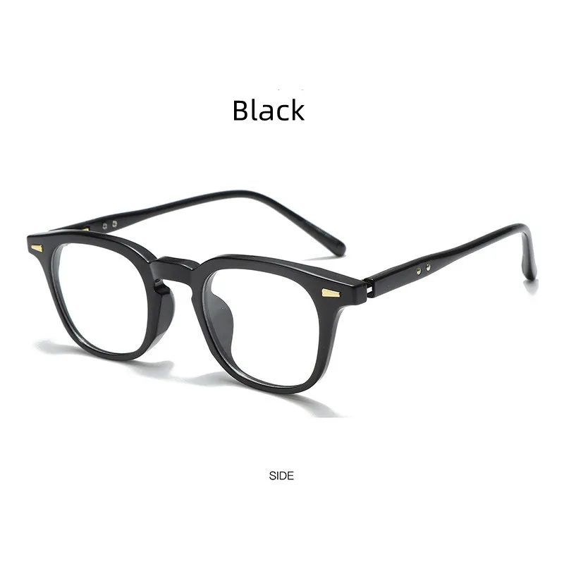 KOCOLIOR Neue hochwertige Anti-Blaulicht-Mechrome Brille für Herren und Damen, literarische Retro-Brille mit kleinem quadratischem Rahmen – Detail 9
