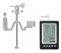 Professional Wireless Weather Station with Outdoor Sensor Rain Gauge Weather Forecast Wind Gauge