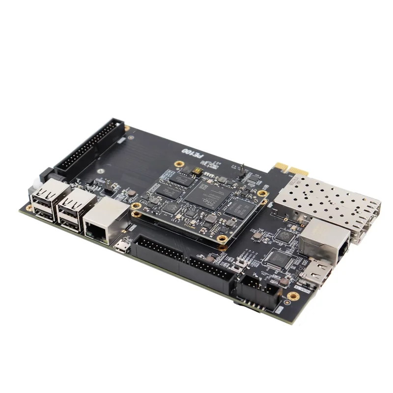 

FPGA PCle2.0 Development Board Xilinx ZYNQ7000 SoC XC7Z015 with Gigabit Ethernet Fibre Optic SFP HDMI-compatible USB2.0 UART