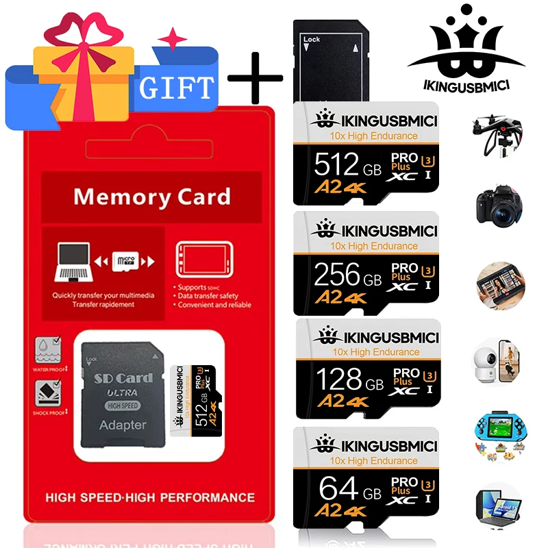 

32GB 128GB 256GB Memory Card SD Cards TF Cards Micro SD Card U1 High Endurance Advanced for Nintendo Switch Dash Cam