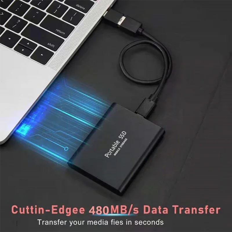 

Portable Hard Drive 30TB 4TB 8TB External 16TB Mass Storage USB3.1 High Speed Mobile Solid State SSD Hard Drive Storage Device