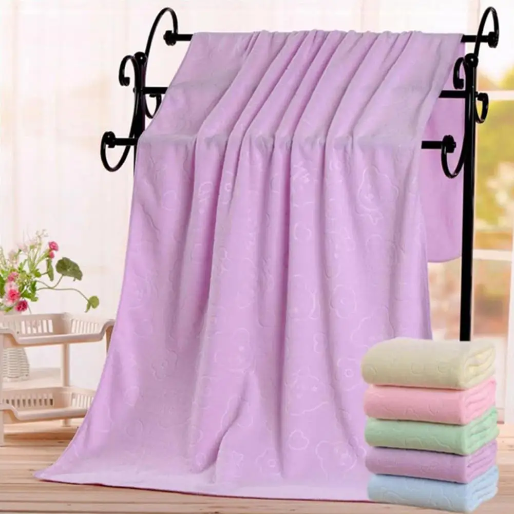 Practical Shower Towel Wear Resistant Spa Towel Extra Large Hand Face Body Washing Towel Washcloth  Widely Used