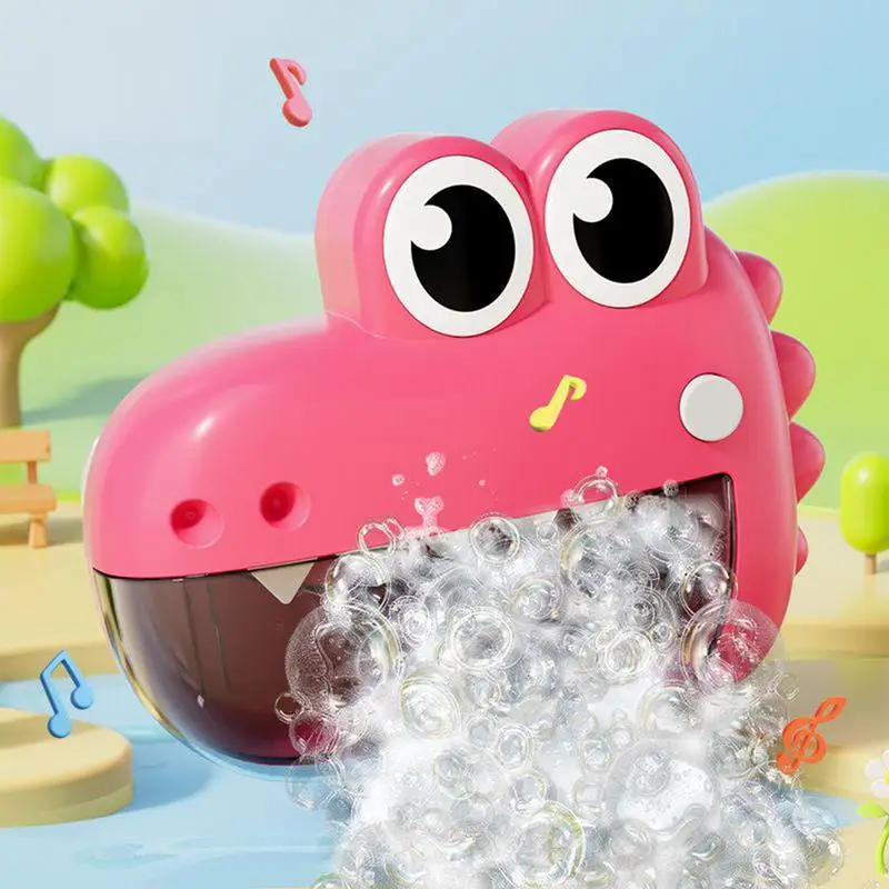 Bad Seifenblasenmaschine Badezeit Niedlicher Frosch Krokodil Spielzeug Baby Bad Seifenblasenmaschine Badezeit Dusche Spielzeug Geburtstag Osterkorb