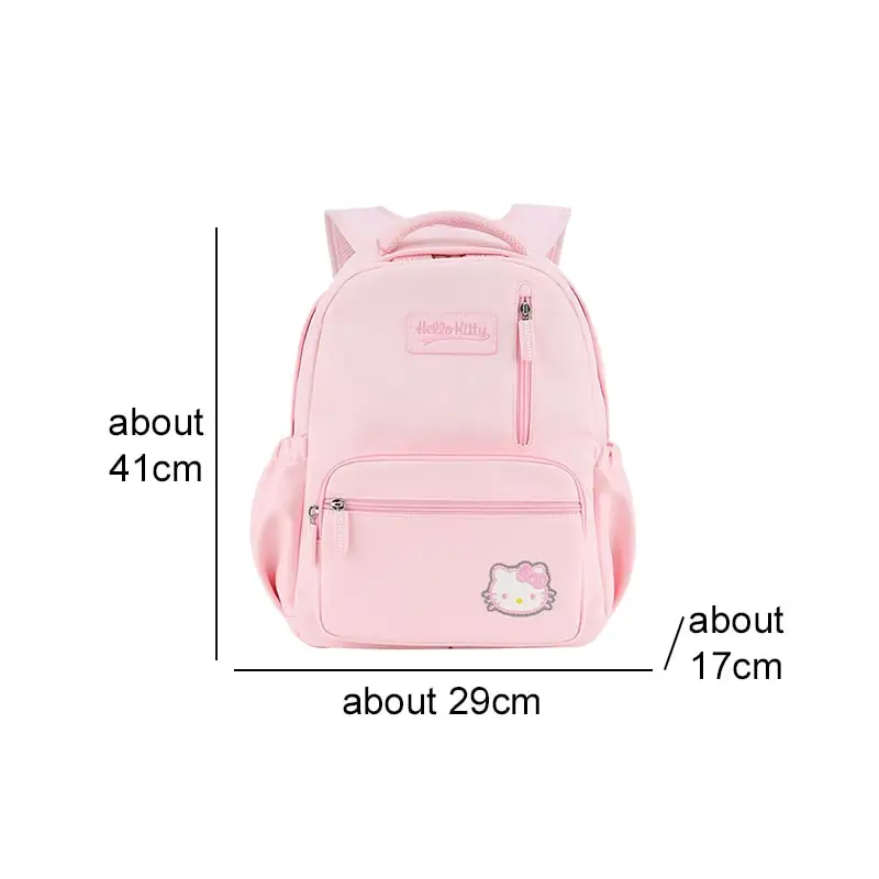 Sanrioed Hello Kitty Anime Cute Large Capacity Children Backpack Schoolbags Student Cartoon Shoulder Bag Travel Gift for Friend