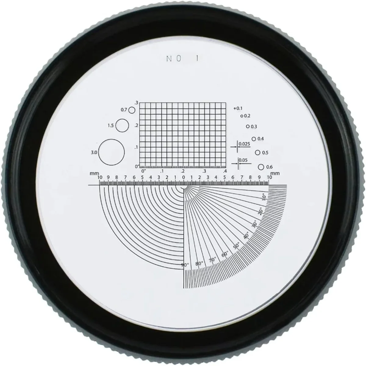 ABQR 10-кратная аккумуляторная лупа с оптической стеклянной линзой со съемной многофункциональной шкалой со светодиодной подсветкой для штампа Coinsand