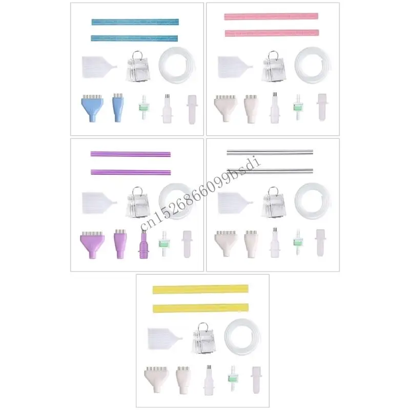 

11UA Professional Rhinestones Applicators Set Multiple Tip Designs Automatic Pickup Plastic Crafting Accessory